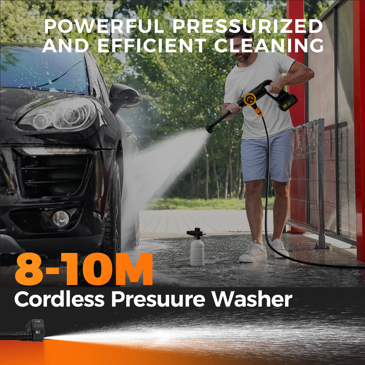 Sunster S-H2 Brushless High Pressure Washer - Image 6