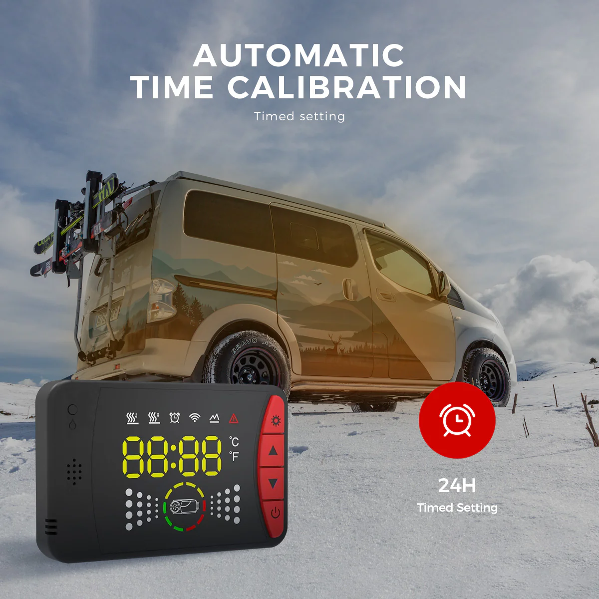 Sunster A2105LS Diesel Heater 8KW 12/24V, Traditional Bluetooth Version - Image 7