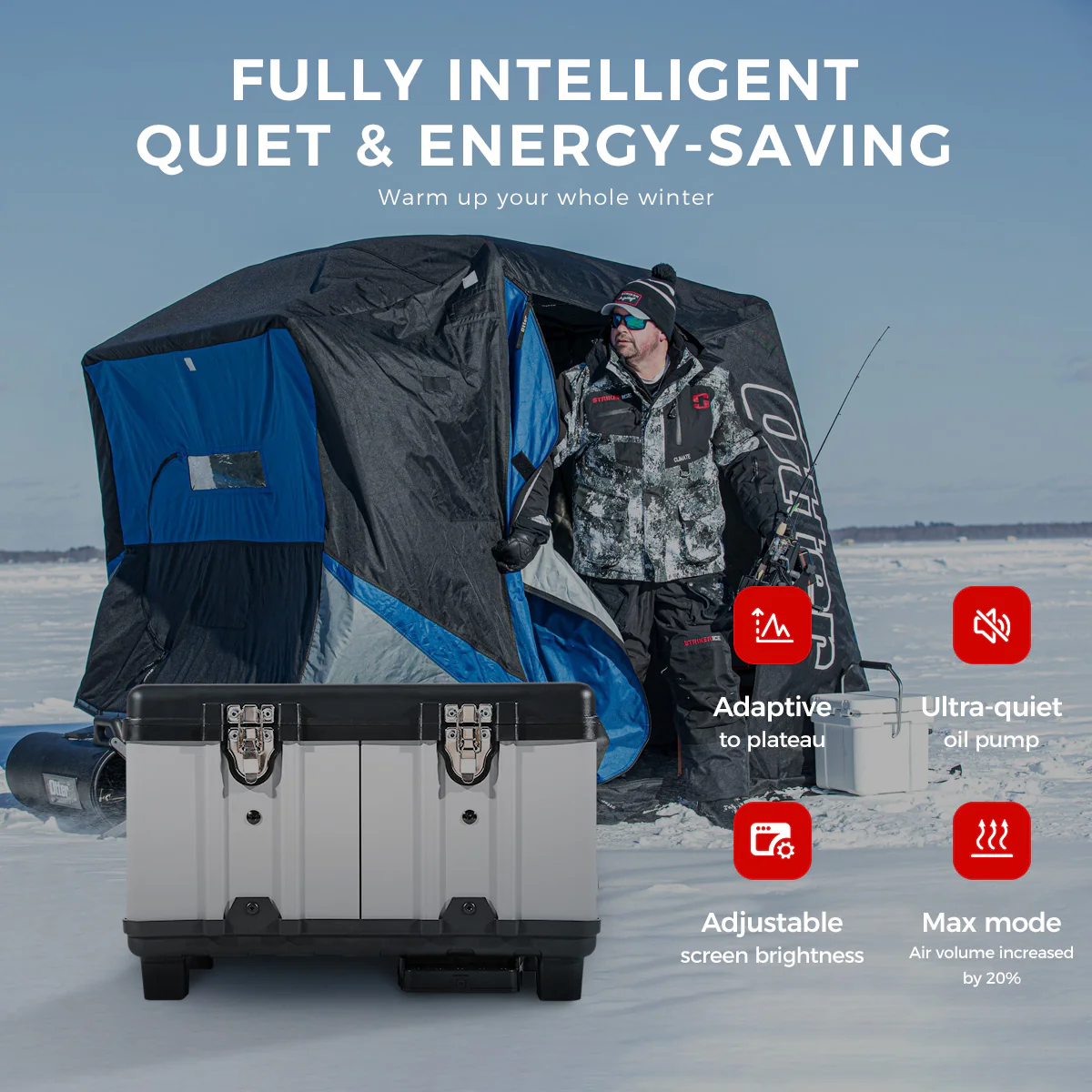 Sunster TB10PRO Diesel Heater 8KW 12/24V 110-240V With Wireless Temperature Remote Control, ToolBox Bluetooth Upgrade Version - Image 15