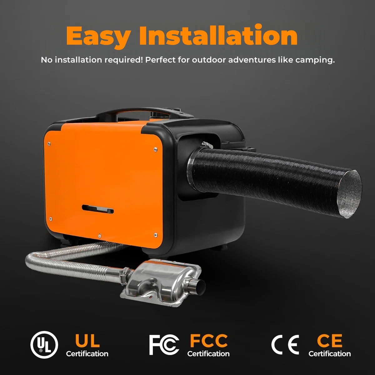 Sunster A2013H Diesel Heater 8KW 12/24V, All in One Classic Version - Image 7