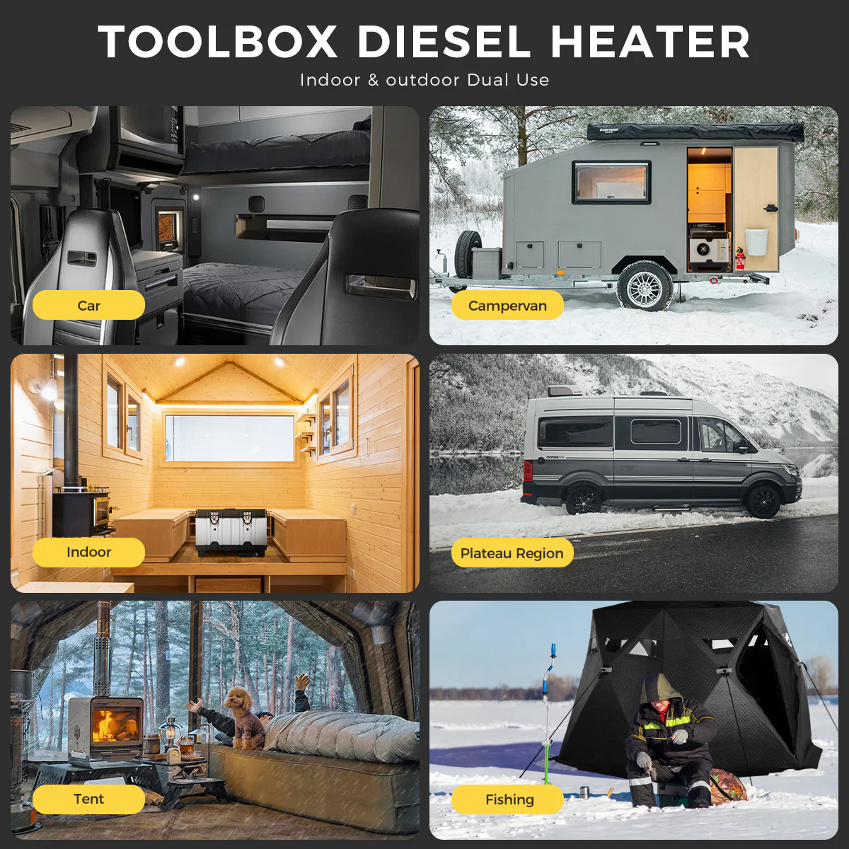 Sunster A2200BS Diesel Heater 8KW 12/24V, Traditional Bluetooth Version - Image 11