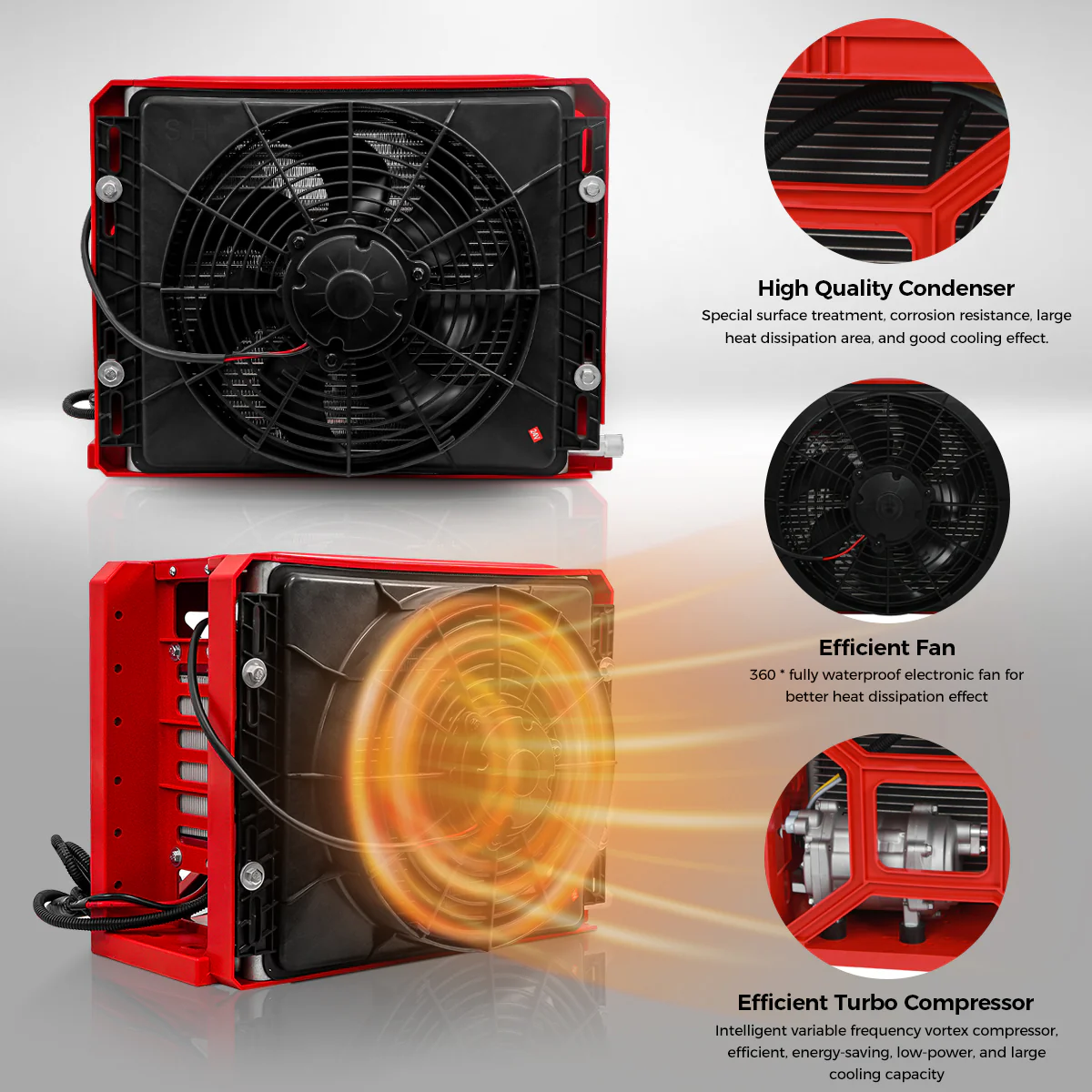 Sunster S-AC1 Parking Air Conditioner 12V/24V Outdoor Unit