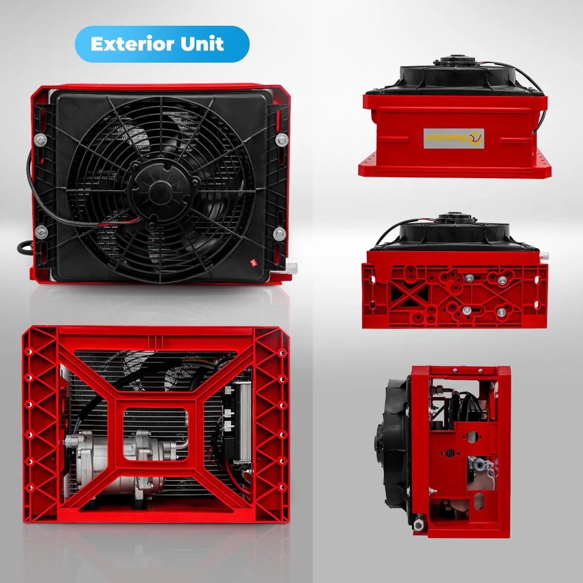 Sunster S-AC1 Parking Air Conditioner 12V/24V Outdoor Unit - Image 2